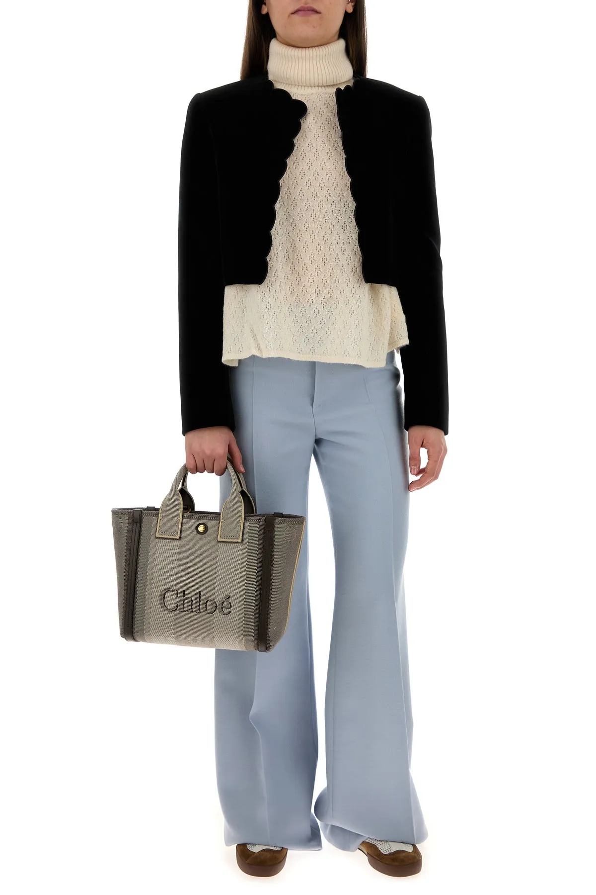 Black velvet Spencer blazer