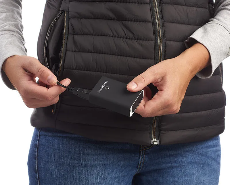 Bundle - Heated jacket men black   5000mAh Powerbank