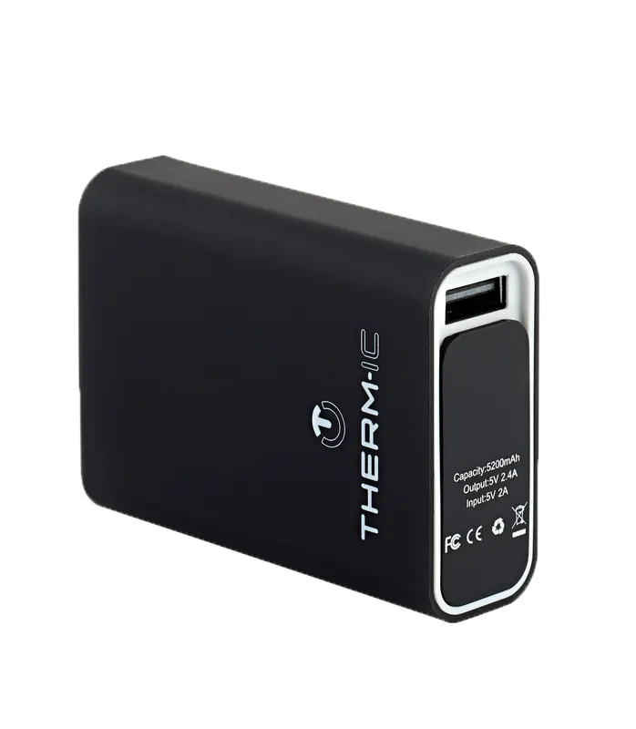 Bundle - Heated jacket men black   5000mAh Powerbank