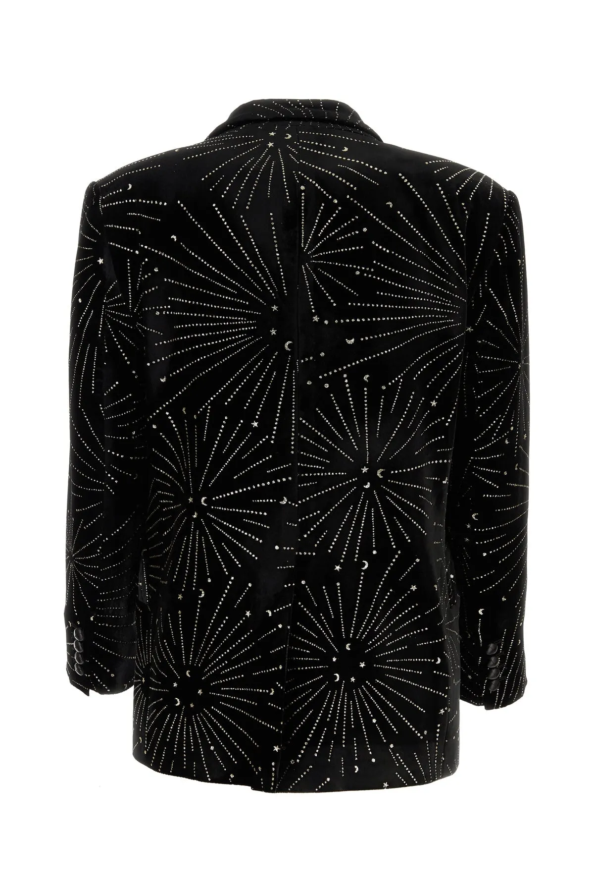 Embellished velvet Tomboy blazer