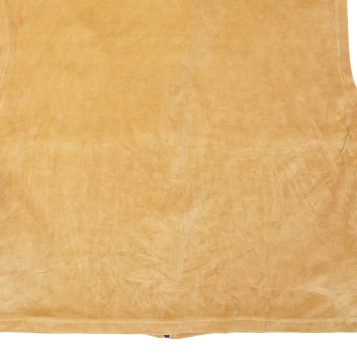 FOR NATURE KIDS Womens Gilet Beige Velvet 90s L