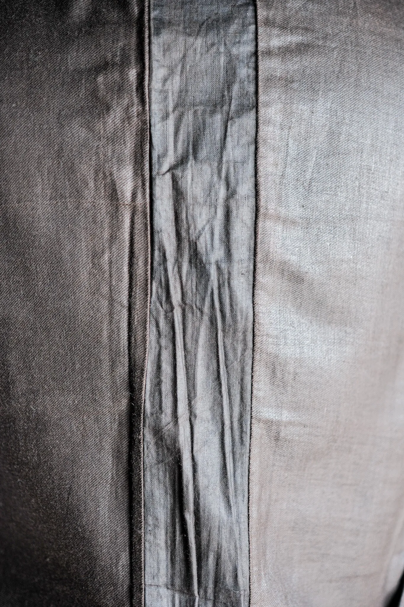 【Late 19th C】French Antique Black Velvet Gilet